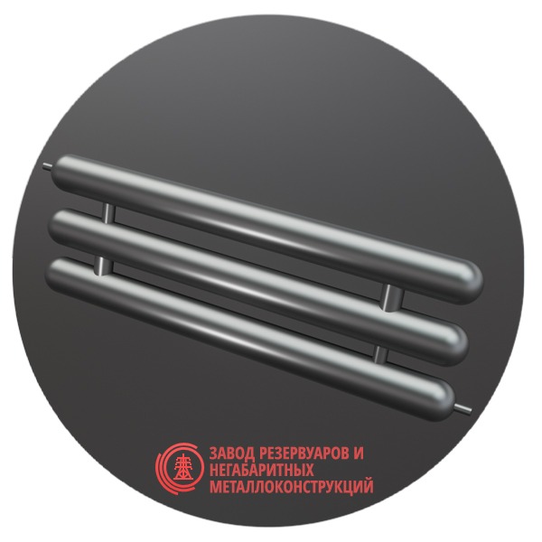Регистры отопления трехрядные РСЭ-3x108x3.0-6000 мм