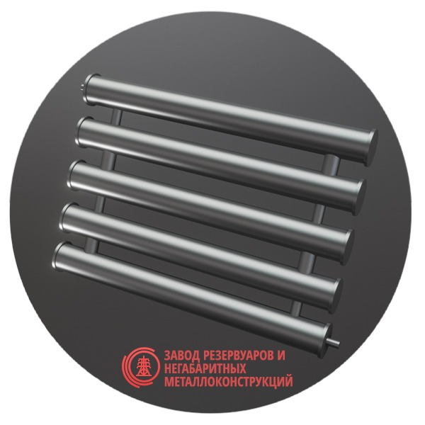 Регистры отопления пятирядные РСП-5x133x4.0-3000 мм