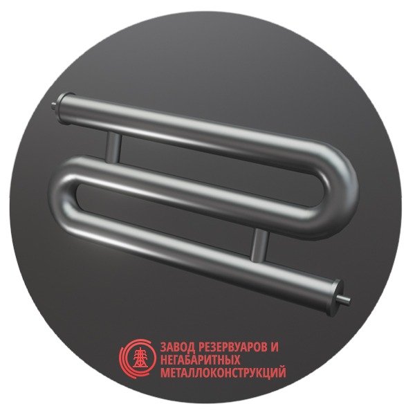 Регистры отопления трехрядные РЗП-3x159x4.0-2000 мм