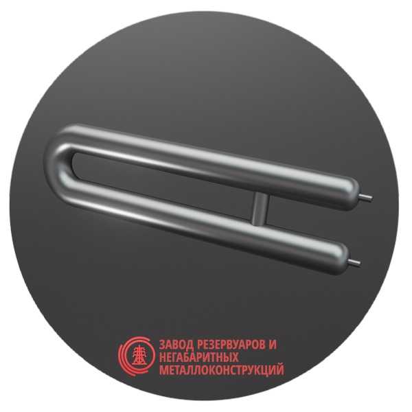 Регистры отопления двухрядные РЗЭ-2x42x2.0-2000 мм